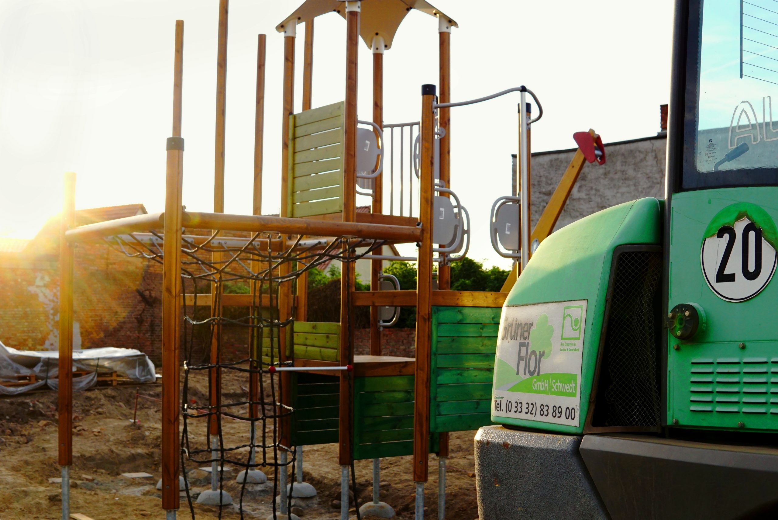 Neuer Spielplatz für Gartz